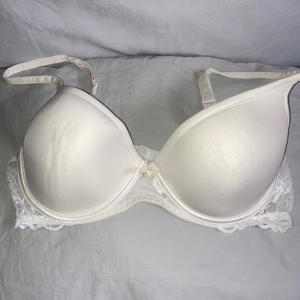 Cream Bra